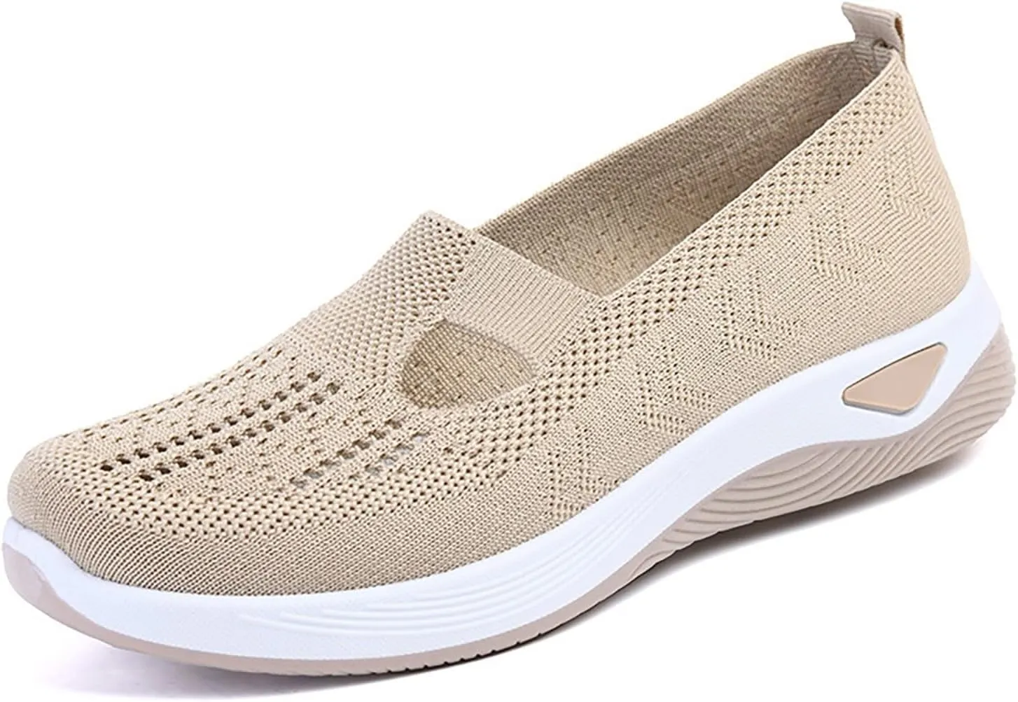 Women's Woven Orthopedic Breathable Soft Walking Mens Casual Shoes Lether Casual Dress Shoes Men's Fashion Sneakers White Tennis Shoe Cross Trainer Shoe