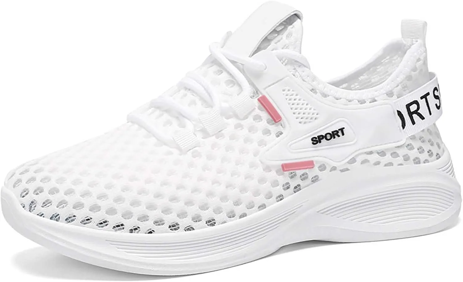 Women's Woven Orthopedic Breathable Soft Walking Non Slip Work Shoes Women Mesh Dress Casual Shoes Men Shoes Sneakers Red Tennis Shoe Cross Trainer Shoe