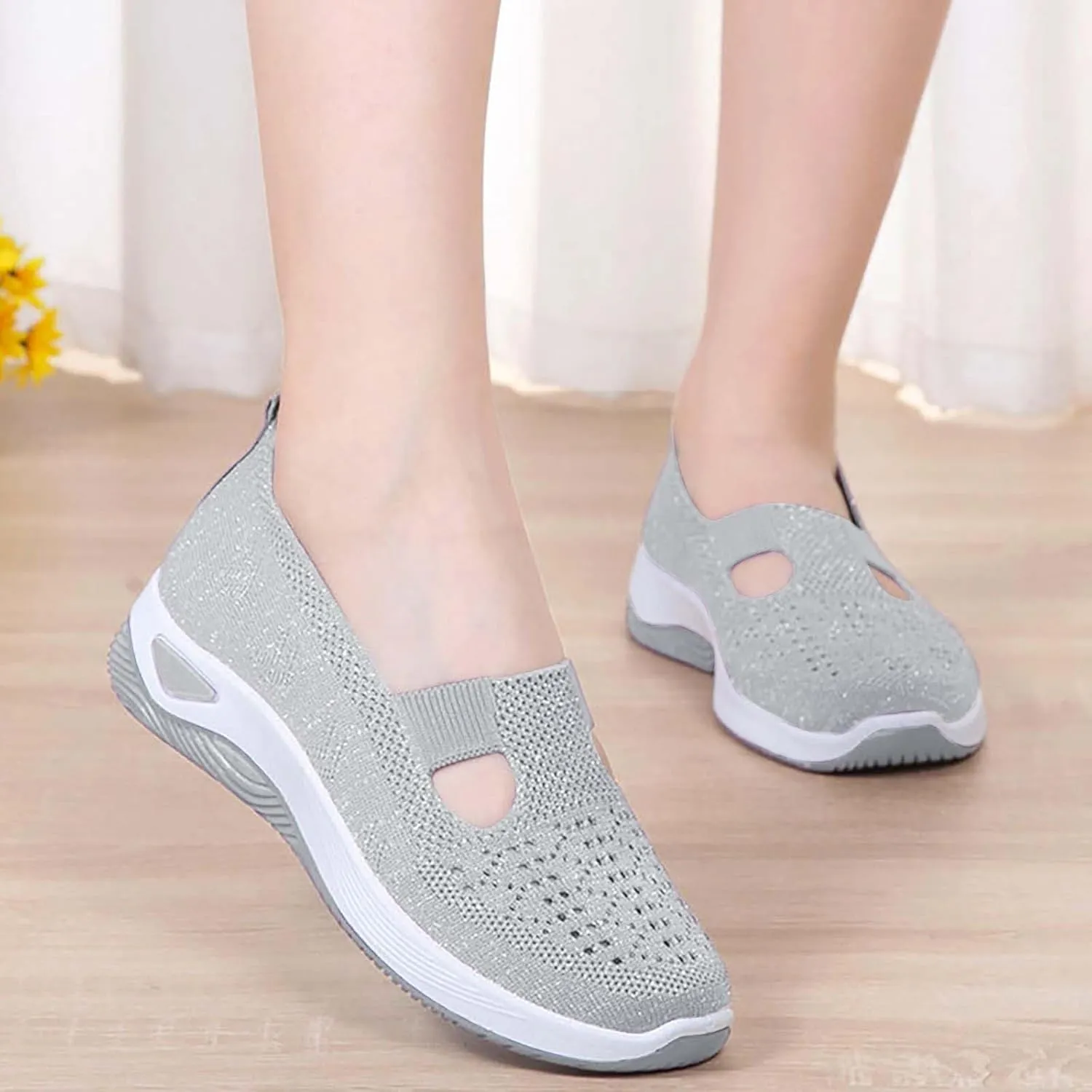 Women's Woven Orthopedic Breathable Soft Walking Tennis Shoes Men Arch Support Black Casual Shoes Black Platform Sneaker Red Tennis Shoe Loafers Dress Shoe