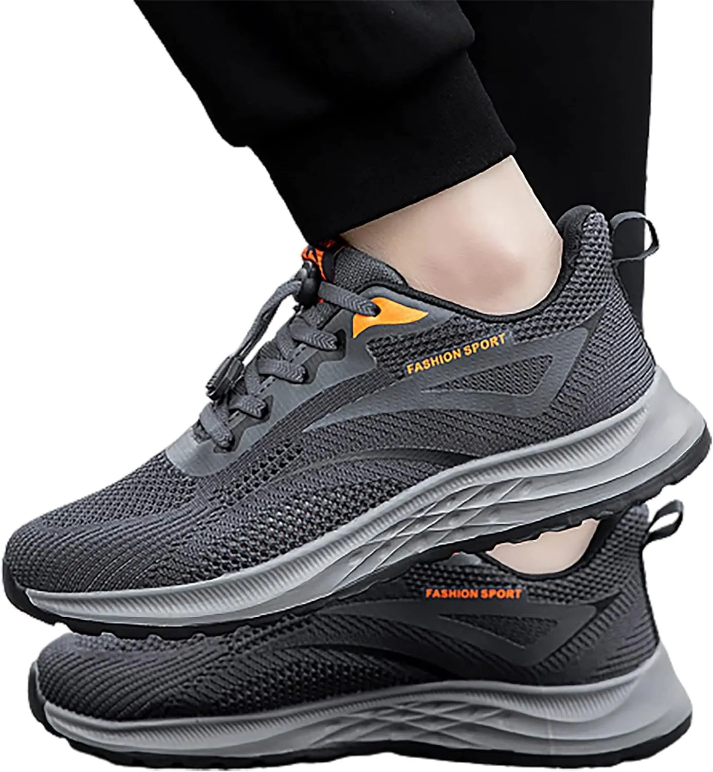 Workout Athletic Sport Shoes for Men Comfortable Lightweight Casual Walking Shoe Men's Comfortable Dress Shoes