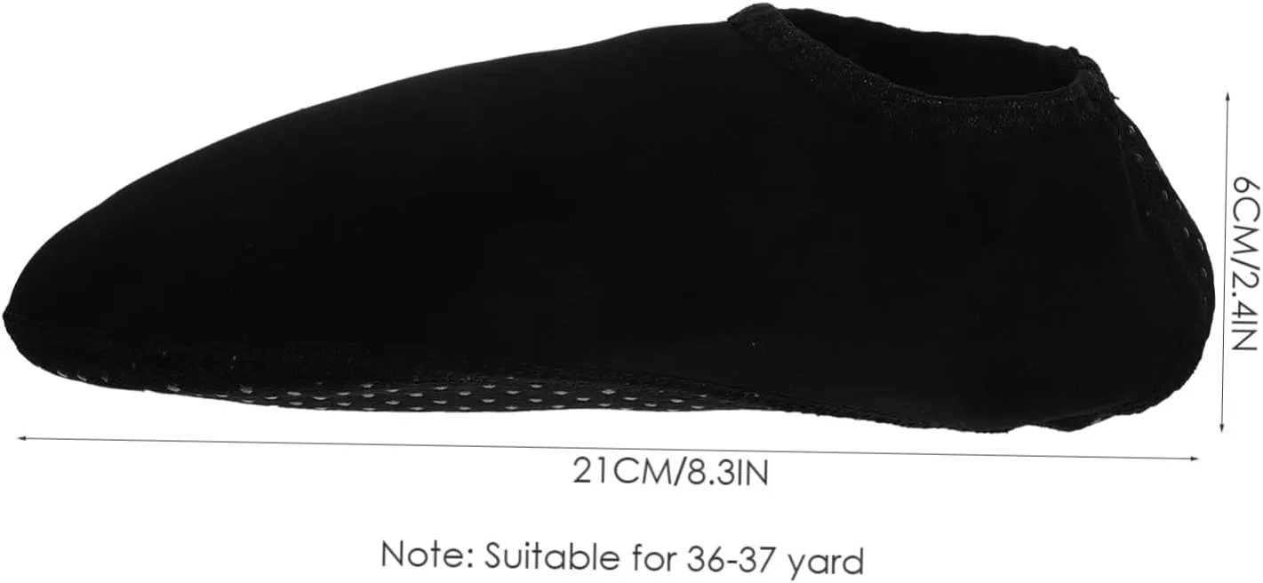 YARNOW Men Beach Shoes Soft Water Socks for Swimming Lightweight and Non Slip Sole for Stability for Outdoor